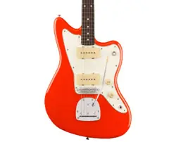 FENDER PLAYER II JAZZMASTER - CORAL RED W/ROSEWOOD FB
