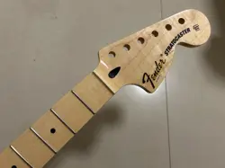 GLOSS 22 FRET STRAT ELECTRIC GUITAR NECK MAPLE FOR DIY FENDER NECK REPLACEMENT