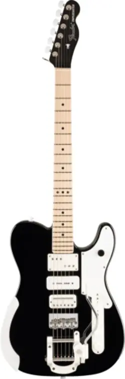 FENDER JACK WHITE TRIPLECASTER - BLACK (CHAMBERED)