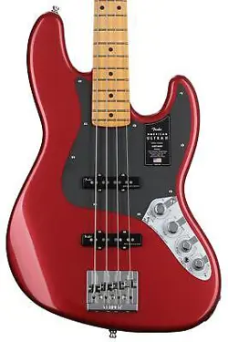 FENDER AMERICAN ULTRA II JAZZ BASS - SINISTER RED, MAPLE FINGERBOARD