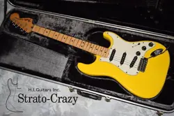 FENDER STRATOCASTER  81  INTERNATIONAL COLOR SERIES   MONACO YELLOW  MAPLE NECK