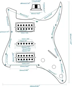 LOADED PICKGUARD PRE-WIRED