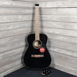 FENDER CC-60S ACOUSTIC GUITAR BLACK FINISH - AS-IS