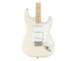 SQUIER AFFINITY SERIES STRATOCASTER - OLYMPIC WHITE W/ MAPLE FB