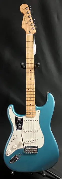 FENDER PLAYER STRATOCASTER LEFT-HANDED ELECTRIC GUITAR TIDEPOOL FINISH