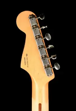 PRE OWNED 2019 FENDER ROAD WORN 50'S STRATOCASTER BLACK WITH CASE