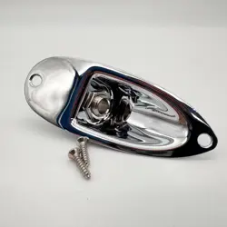 FENDER USA STRATOCASTER JACK PLATE AND JACK MINT 24104