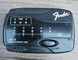 FENDER AT-3 AUTO GUITAR / BASS TUNER T50