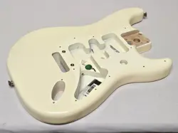 2009 FENDER AMERICAN STANDARD STRAT ALDER BODY OLYMPIC WHITE USA ELECTRIC GUITAR