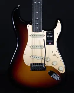 FENDER AMERICAN ULTRA II STRATOCASTER, EBONY FB, ULTRABURST