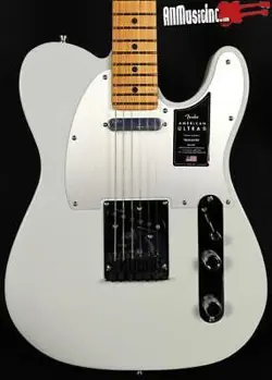 FENDER AMERICAN ULTRA II TELECASTER TELE AVALANCHE ELECTRIC GUITAR W/ OHSC