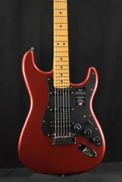 FENDER AMERICAN ULTRA II STRATOCASTER HSS SINISTER RED MAPLE FINGERBOARD