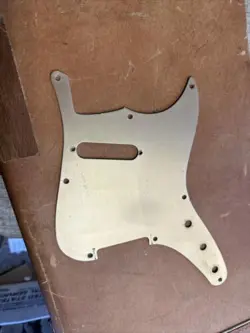 ORIGINAL 1957 FENDER MUSICMASTER GOLD ANODIZED PICKGUARD VINTAGE 1956 -1959