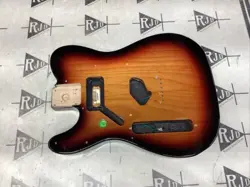 FENDER MIM PLAYER SERIES TELECASTER ELECTRIC GUITAR BODY SUNBURST LEFT