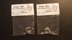 2 EACH - FENDER STRATOCASTER STRAT TREM TREMOLO SPRING - COVER - BEARING