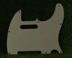 TELECASTER PICKGUARD FOR VINTAGE 60S USA FENDER TELE PARCHMENT WHITE WIDE BEVEL