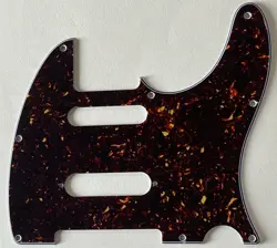 BROWN TOEROISE PICKGUARD FIT FENDER TELECASTER NASHVILLE TELE STYLE GUITAR PARTS