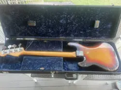 VINTAGE FENDER PRECISION BASS- SUNBURST 1969