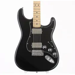 FENDER BLACKTOP STRATOCASTER HH MAPLE BLACK ELECTRIC GUITAR