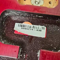 2008 FENDER AMERICAN SELECT STRATOCASTER BODY CRIMSON MAHOGANY STRAT USA GUITAR