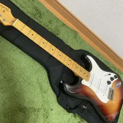 FENDER JAPAN ELECTRIC GUITAR STRATOCASTER SUNBURST ST-57 W/GIG BAG USED PRODUCT