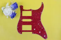 ELECTRIC GUITAR PICKGUARD RED PEARL FENDER STRAT SCRATCH PLATE HSH
