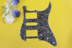 NEW ELECTRIC GUITAR PICKGUARD HSH FENDER STRAT SCRATCH PLATE LIGHT BLUE PEARL