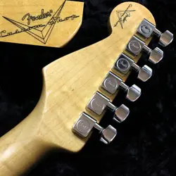 FENDER CUSTOM SHOP CLASSIC STRATOCASTER BLACK 2007 MADE