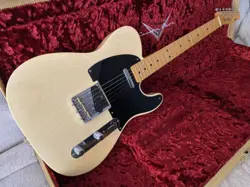 FENDER CUSTOM SHOP TELECASTER TIME CAPSULE - FADED NOCASTER BLONDE