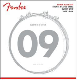 3 SETS FENDER 3250LR NICKEL PLATED BULLET END GUITAR STRINGS LIGHT REGULAR 9-46