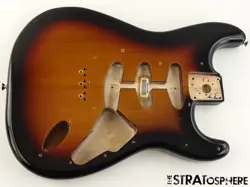 FENDER ROBERT CRAY STRAT HARDTAIL BODY GUITAR PARTS 3 COLOR SUNBURST 3TS