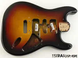 FENDER AMERICAN ULTRA STRATOCASTER STRAT BODY USA GUITAR PART ULTRABURST