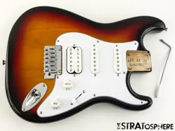 FENDER SQUIER AFFINITY STRATOCASTER JUNIOR HSS STRAT LOADED BODY 3TS $10 OFF
