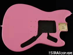 FENDER SQUIER SONIC MUSTANG HH SERIES BODY GUITAR PARTS FLASH PINK