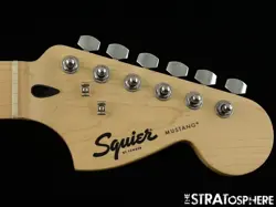 FENDER SQUIER SONIC MUSTANG HH SERIES GUITAR NECK & TUNERS GUITAR MAPLE