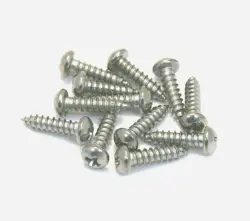 (16) GENUINE FENDER NICKEL 3/8