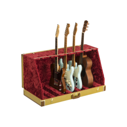 NEW FENDER CLASSIC SERIES CASE STAND - 7 GUITAR - TWEED