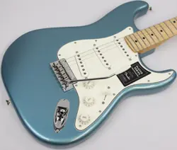 FENDER PLAYER STRATOCASTER ELECTRIC GUITAR, TIDEPOOL, DEMO MODEL, NEVER OWNED!