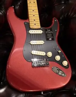 FENDER AMERICAN ULTRA II STRATOCASTER MAPLE / SINISTER RED #GGAMV