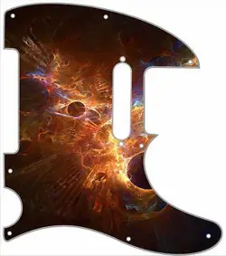 TELECASTER PICKGUARD CUSTOM FENDER TELE 8 HOLE GUITAR PICK GUARD SPACIAL EFFECT