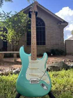 FENDER STRATOCASTER MOD SHOP MYSTIC SEAFOAM GREEN ELECTRIC GUITAR CUSTOM