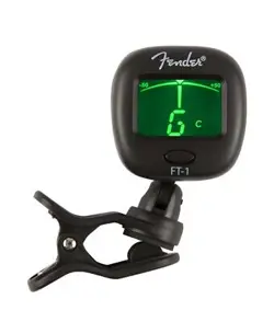 FENDER FT-1 PRO CLIP-ON TUNER, BLACK