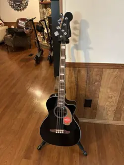 FENDER KINGMAN ACOUSTIC ELECTRIC BASS W/GIGBAG