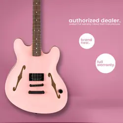 FENDER | TOM DELONGE STARCASTER | ELECTRIC GUITAR | SATIN SHELL PINK