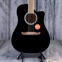 FENDER FA-125CE DREADNOUGHT ACOUSTIC/ELECTRIC, BLACK