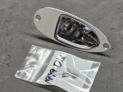 1999 FENDER USA DELUXE STRAT OUTPUT JACK ASSEMBLY W/ SCREWS FOR STRAT USA GUITAR