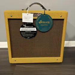 FENDER PRO JUNIOR IV LTD 15W GUITAR AMPLIFIER - BROWN/ORANGE