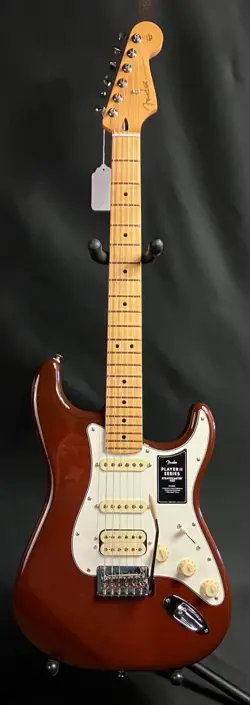 FENDER PLAYER II STRATOCASTER HSS ELECTRIC GUITAR TRANSPARENT MOCHA BURST FINISH