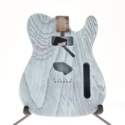 RARE FENDER USA TELECASTER BODY ASH SANDBLASTED DAPHNE BLUE