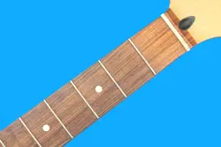 2000 FENDER STRATOCASTER MIM ROSEWOOD NECK 21-FRETS SKUNK STRIPE